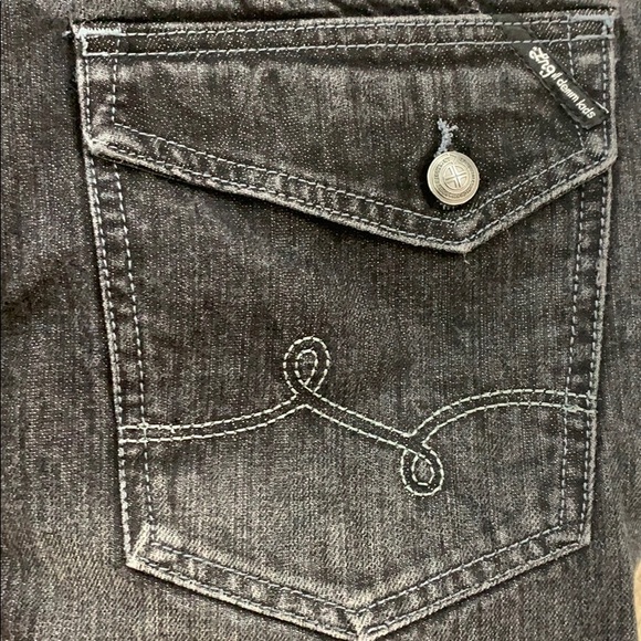 Lrg Men’s/Kids Black Denim Jeans - Picture 6 of 8